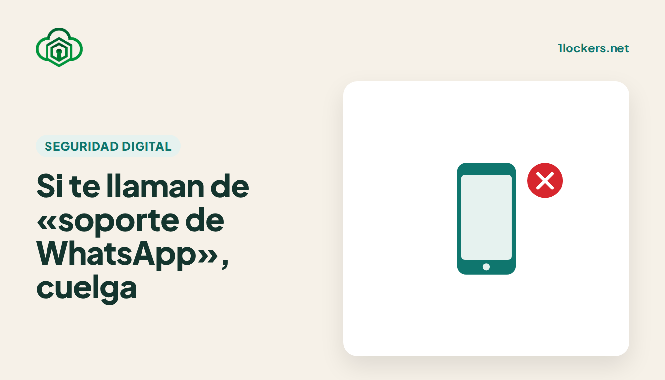 Si te llaman de «soporte de WhatsApp», cuelga: así roban la cuenta de tu negocio