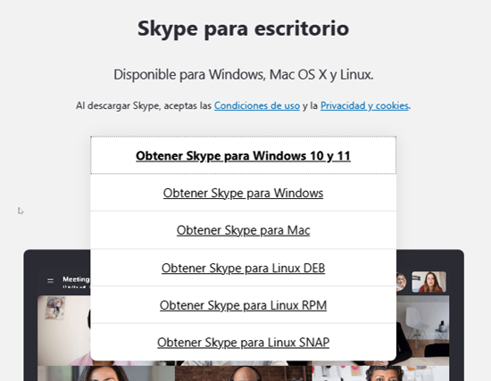 Como descargar Skype gratis paso a paso