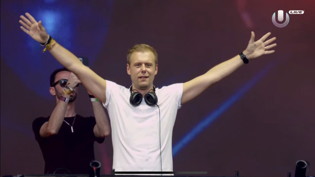 Armin Van Buuren en Ultra Music Festival 2023, en Miami.