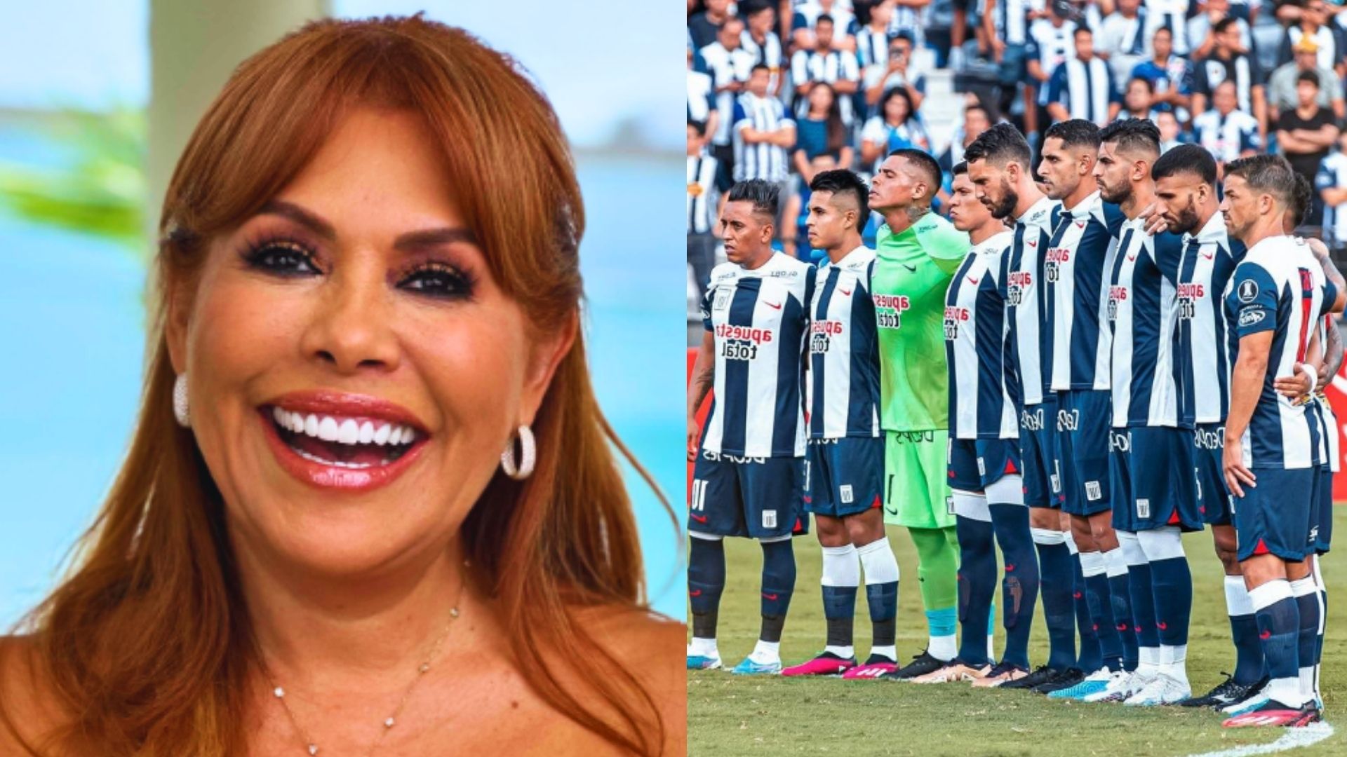 Magaly Medina anunció ampay a jugador de Alianza Lima, pero no llegó a transmitir las imágenes en 'Magaly TV La Firme'.