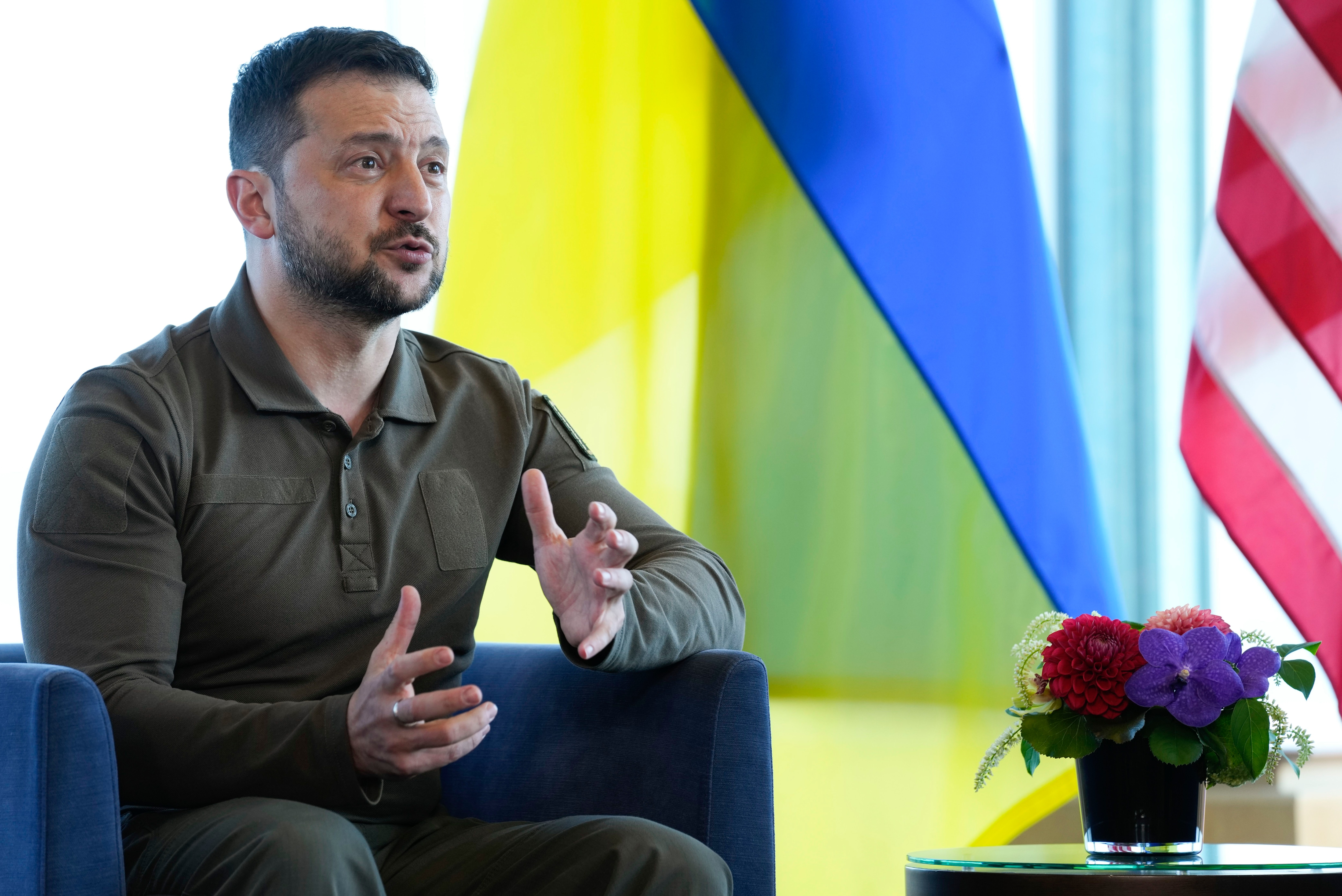 Zelensky y el Ejército ucraniano indicaron que Rusia todavía no tiene el control total de Bakhmut. (AP)