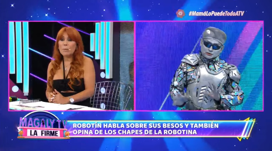 Robotín fue entrevistado por Magaly Medina este miércoles 10 de mayo. | "Magaly Tv, la firme"