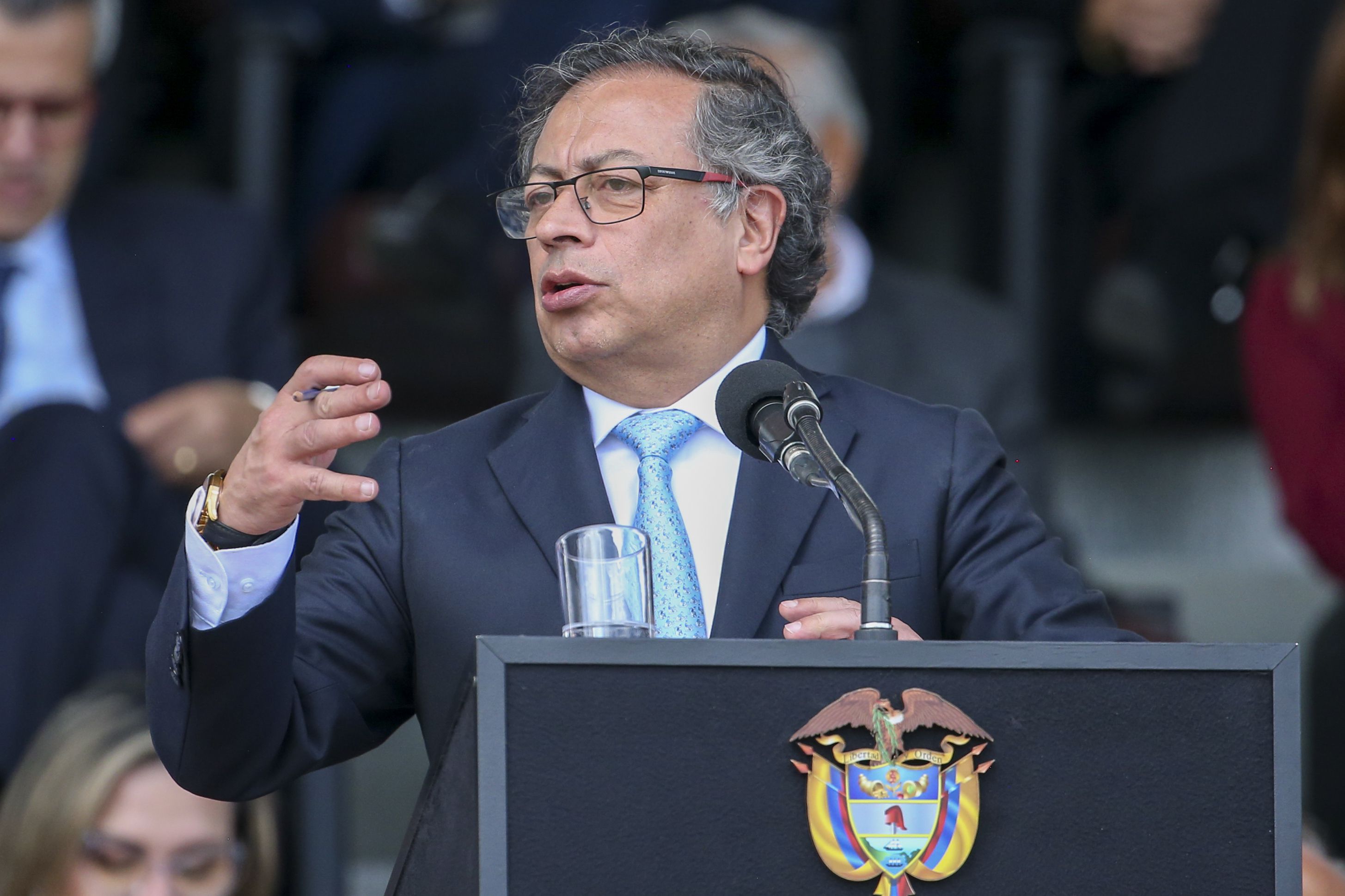 El presidente de Colombia, Gustavo Petro, envió a su vicepresidenta para liderar eventos diplomáticos en África. (AP Foto/John Vizcaino)