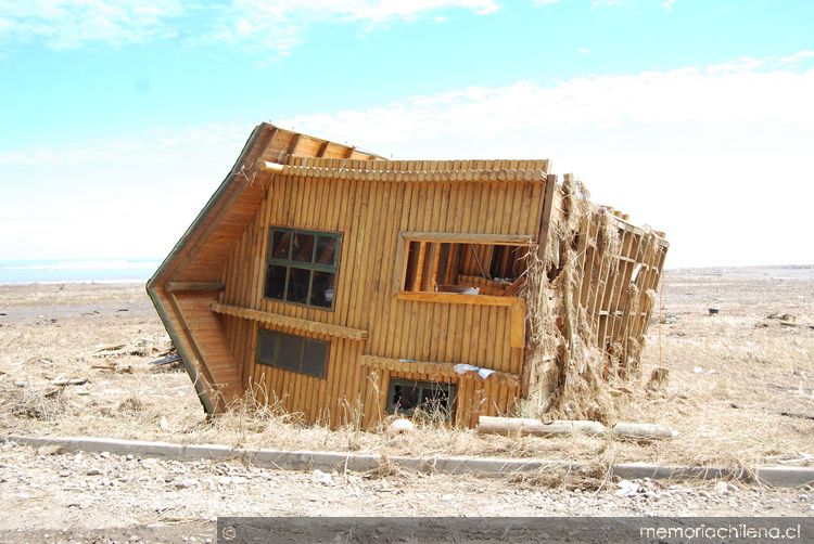  El sismo fuerte más reciente de Chile fue de 8.8 de magnitud (Archivo Fotográfico y Digital de la Biblioteca Nacional de Chile)