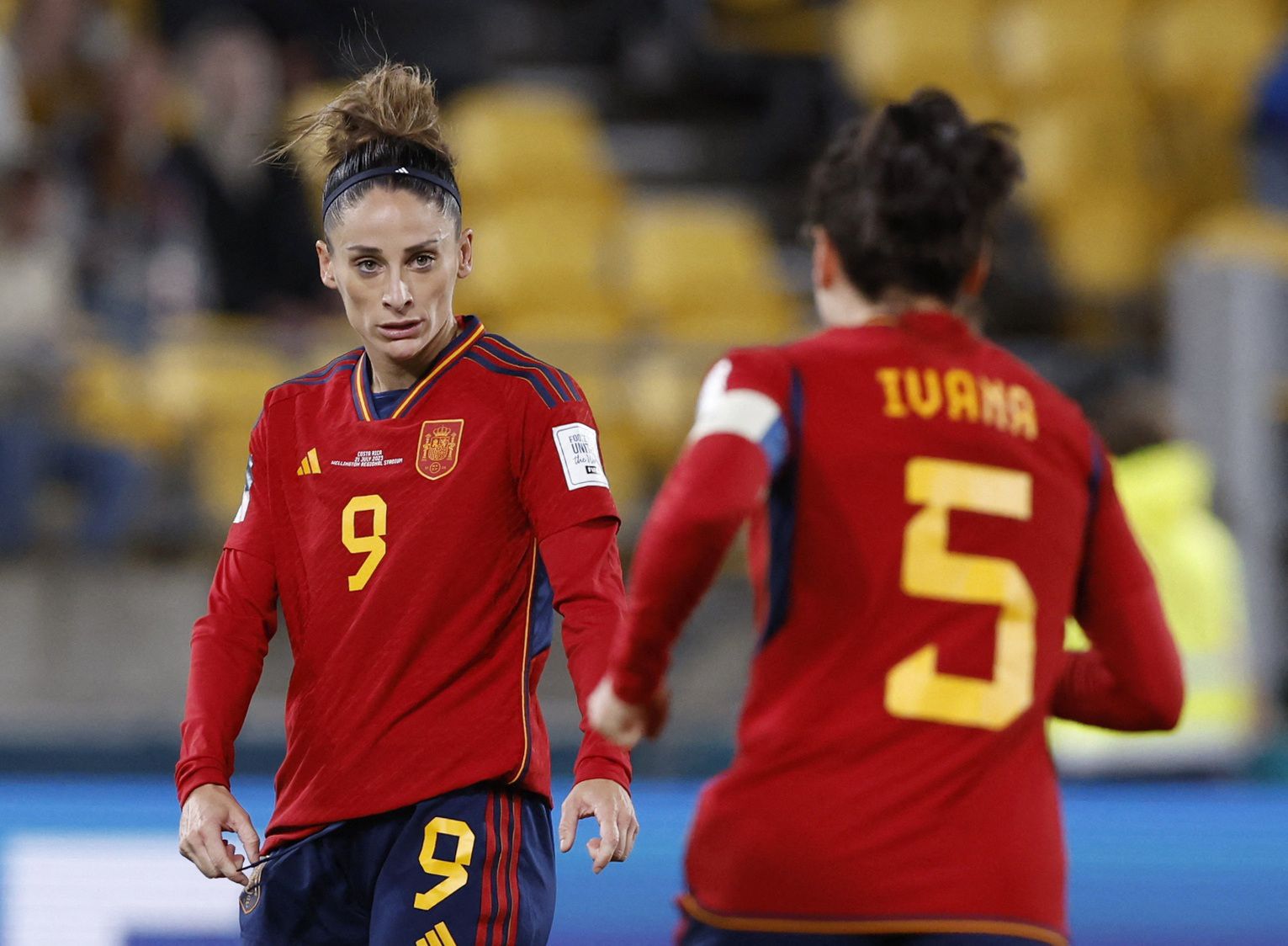 Esther González fue una de las goleadoras españolas (REUTERS/Amanda Perobelli)