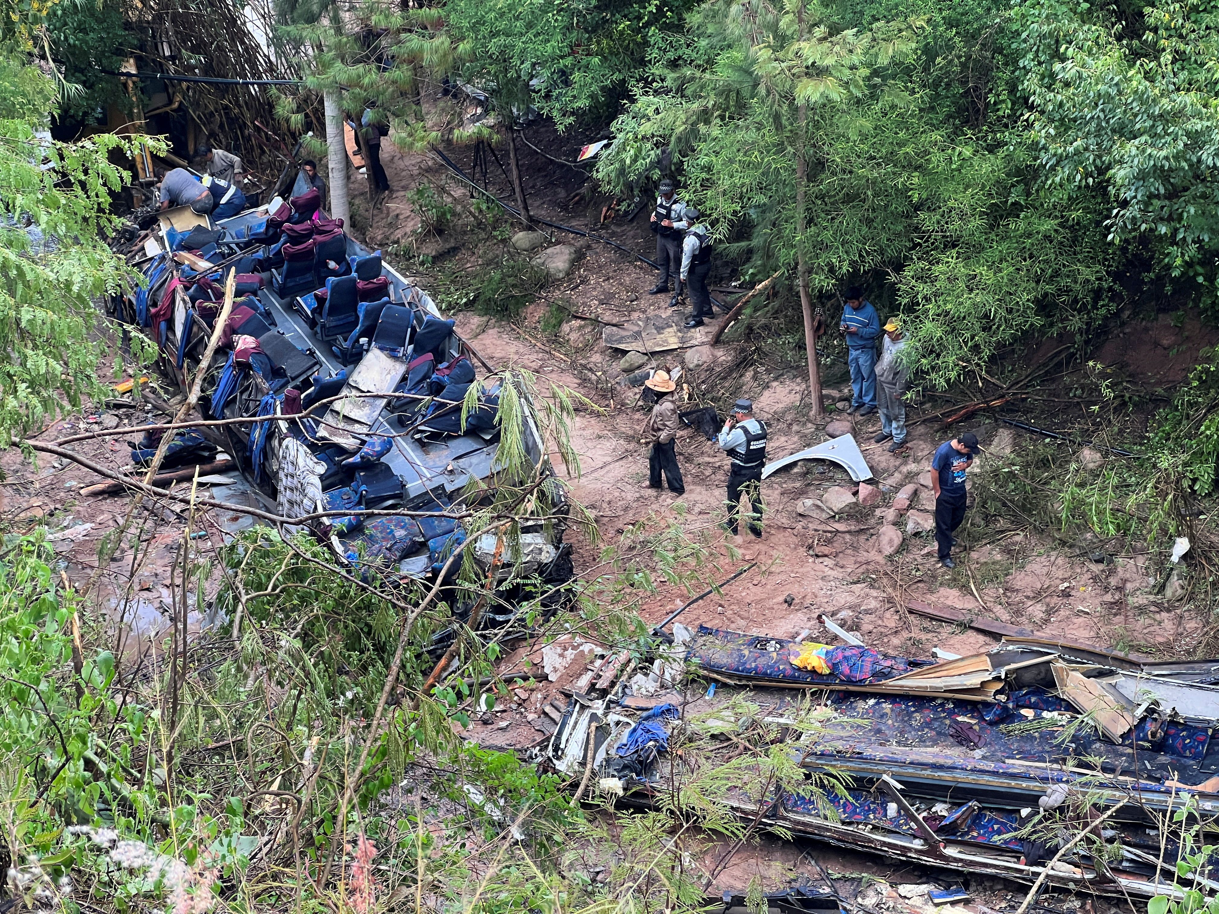 Accidente en Magdalena Penasco, Oaxaca ( REUTERS/Jose de Jesus Cortes)