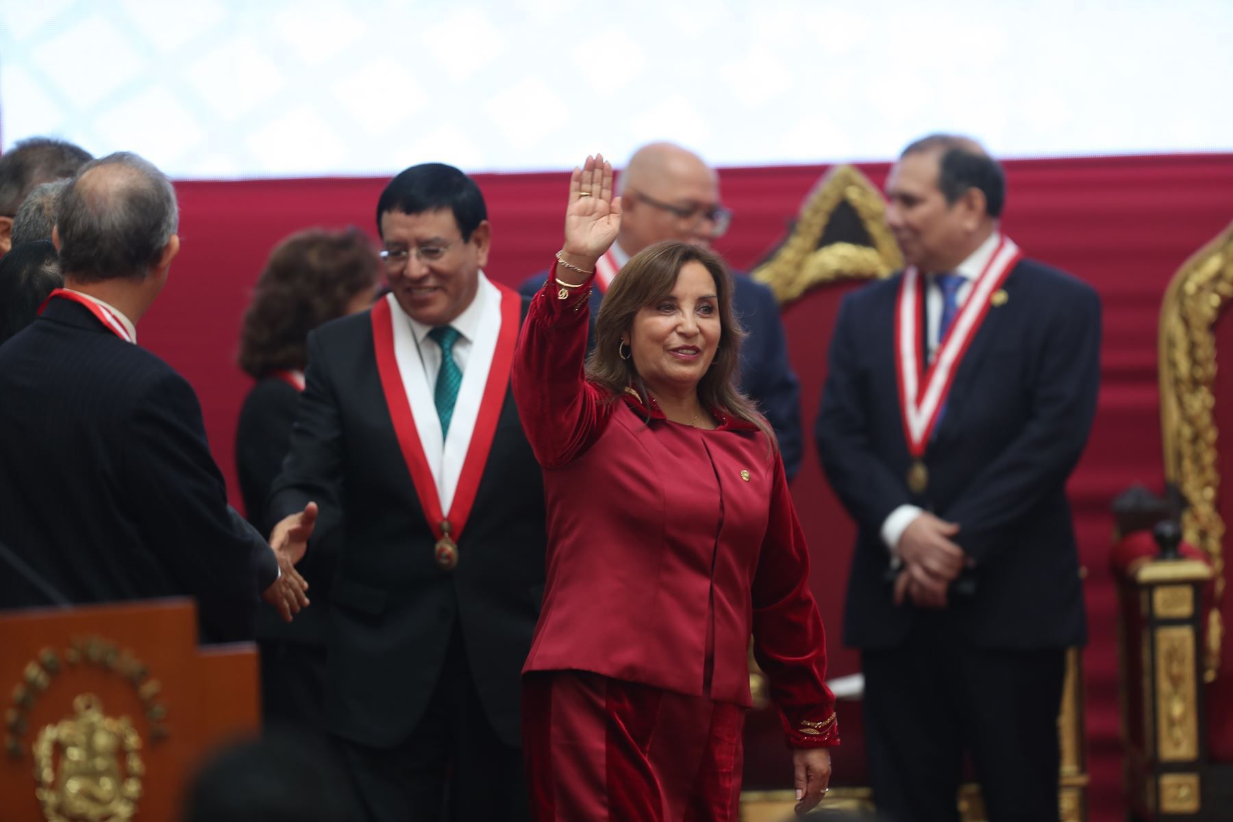 Dina Boluarte - Alejandro Soto - Congreso de la República - 12 de septiembre