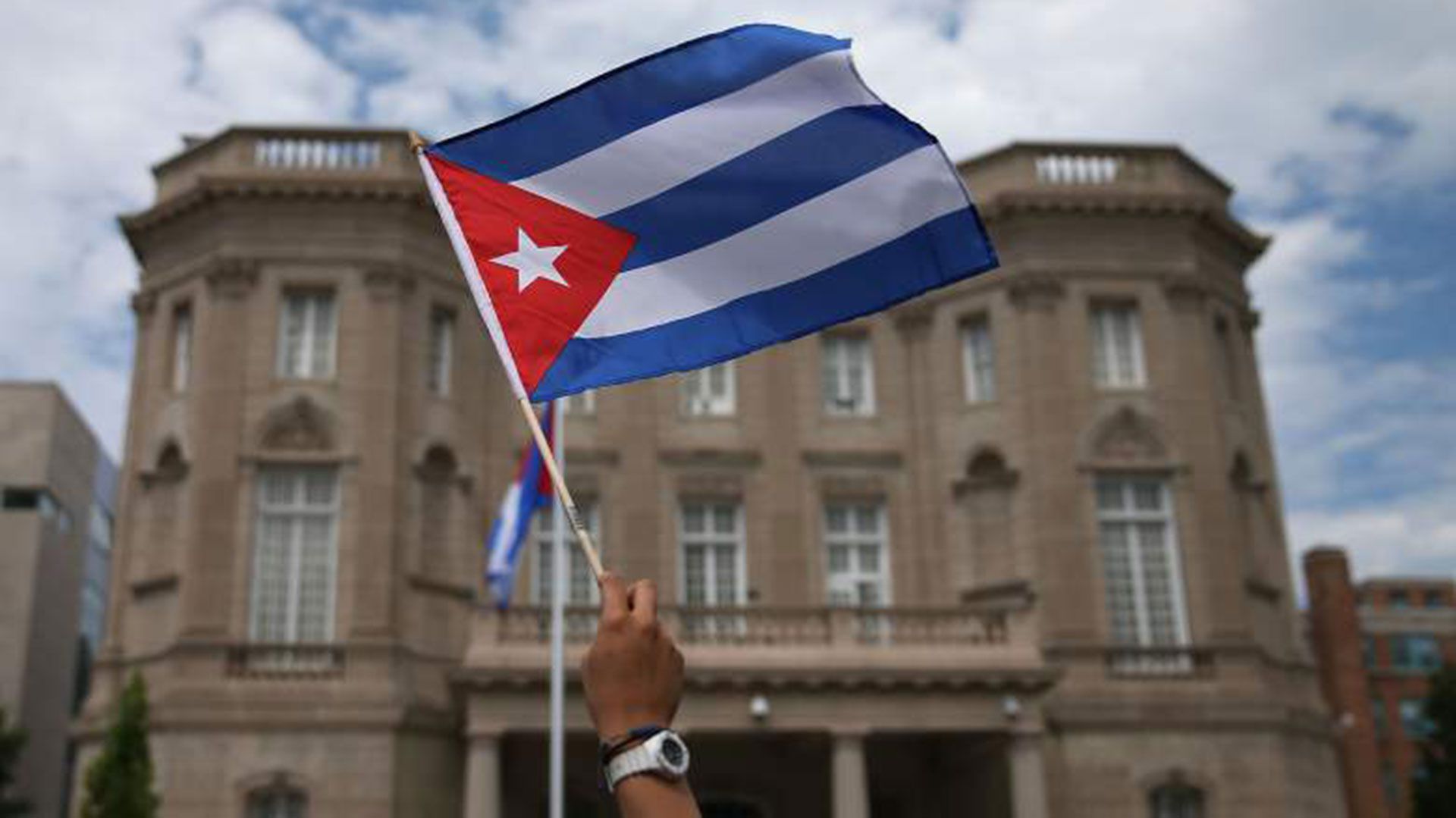 La embajada de Cuba en EEUU reabrió en 2015 (AFP)