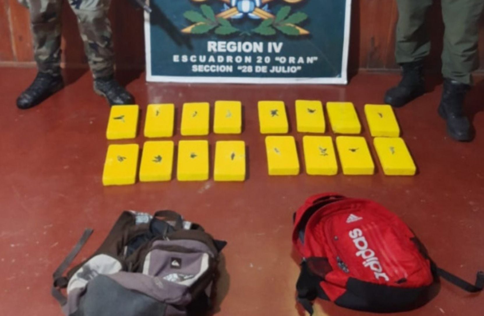Salta: un hombre fue sorprendido por Gendarmería y descartó 17 kilos de cocaína (GNA)