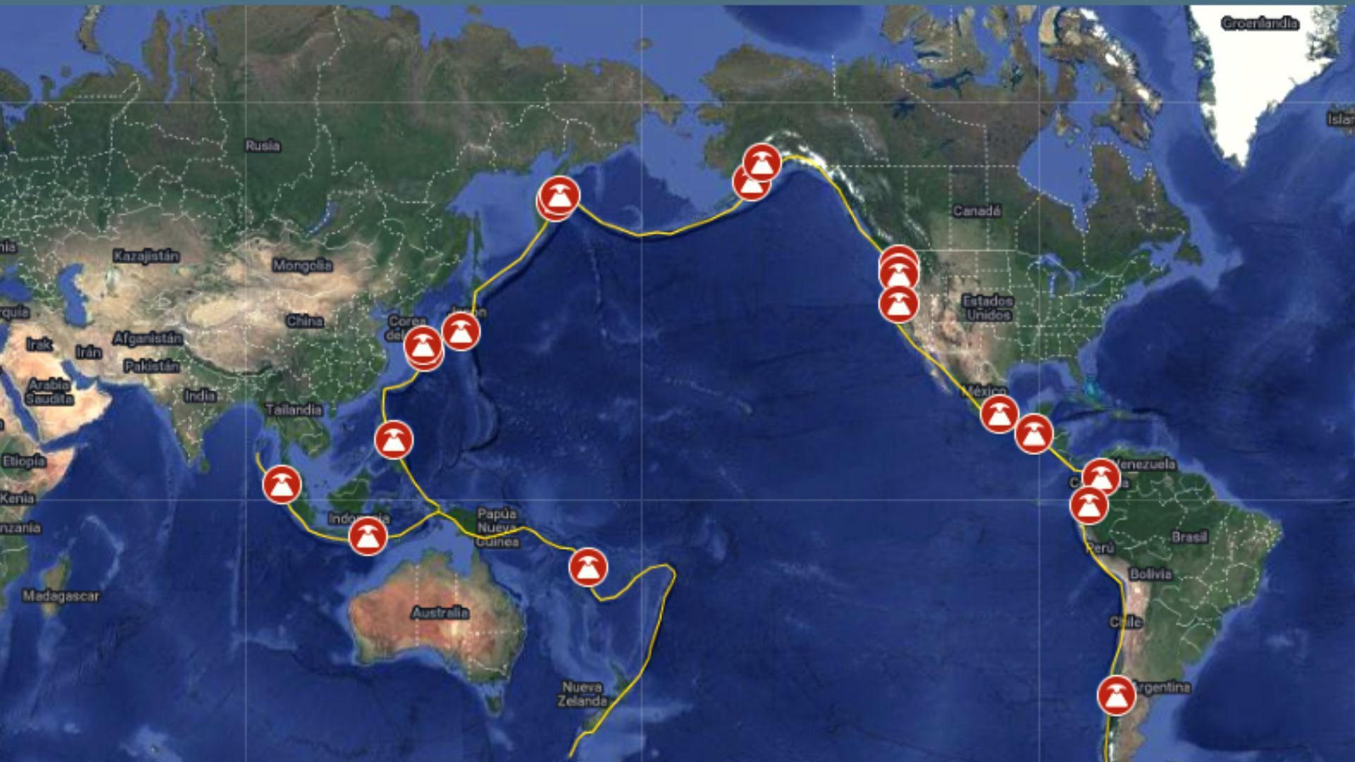 En esta región suceden aproximadamente el 80% de los temblores más fuertes del mundo. (Infobae)