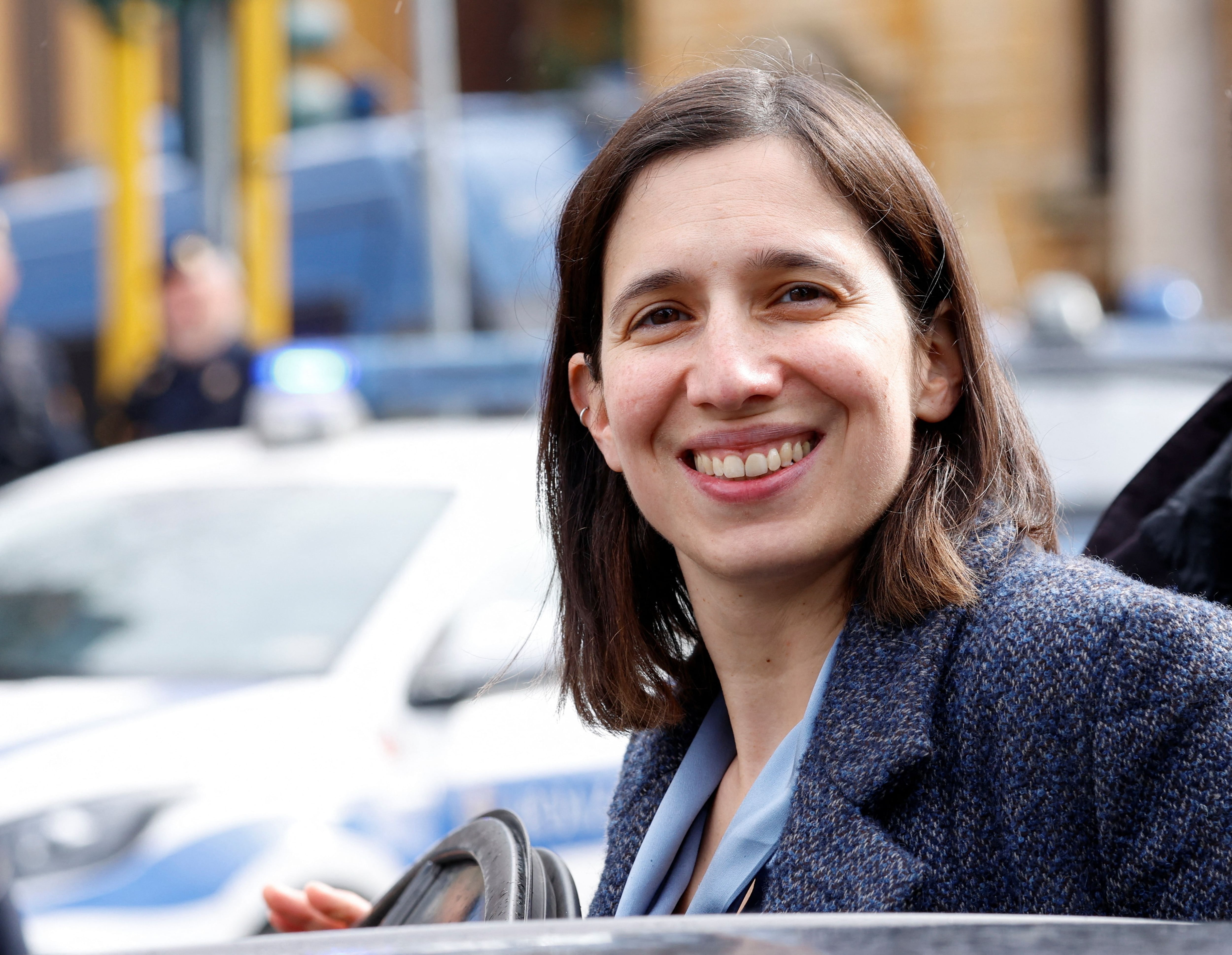 Elly Schlein, líder del opositor Partido Democrático de Italia. (REUTERS/Remo Casilli)