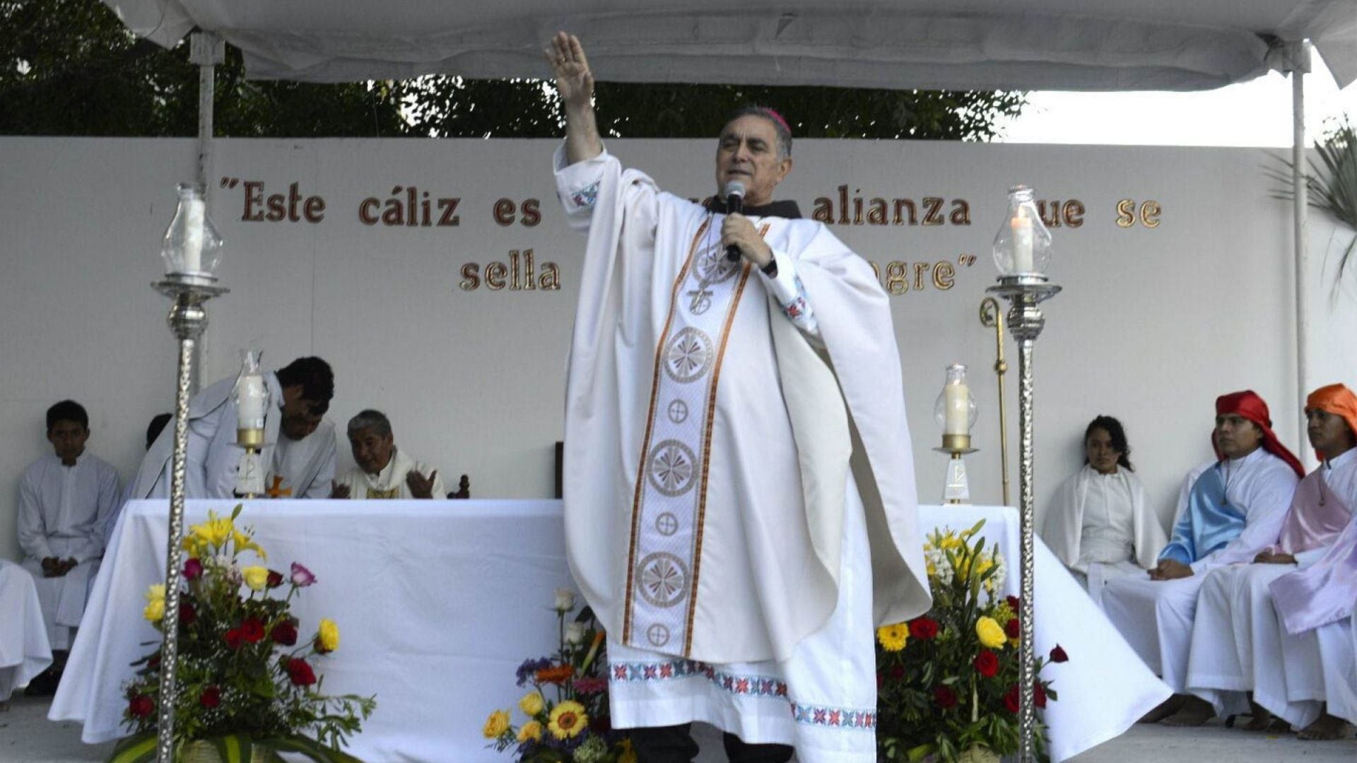 El sacerdote recientemente señaló haber participado en negociaciones de paz entre grupos criminales de Guerrero.(CUARTOSCURO)