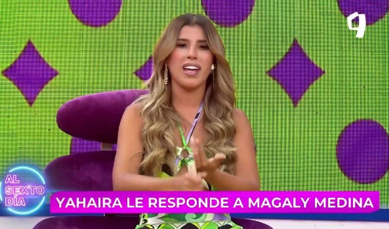 Yahaira Plasencia responde a Magaly Medina y se compara con otros conductores de la TV.