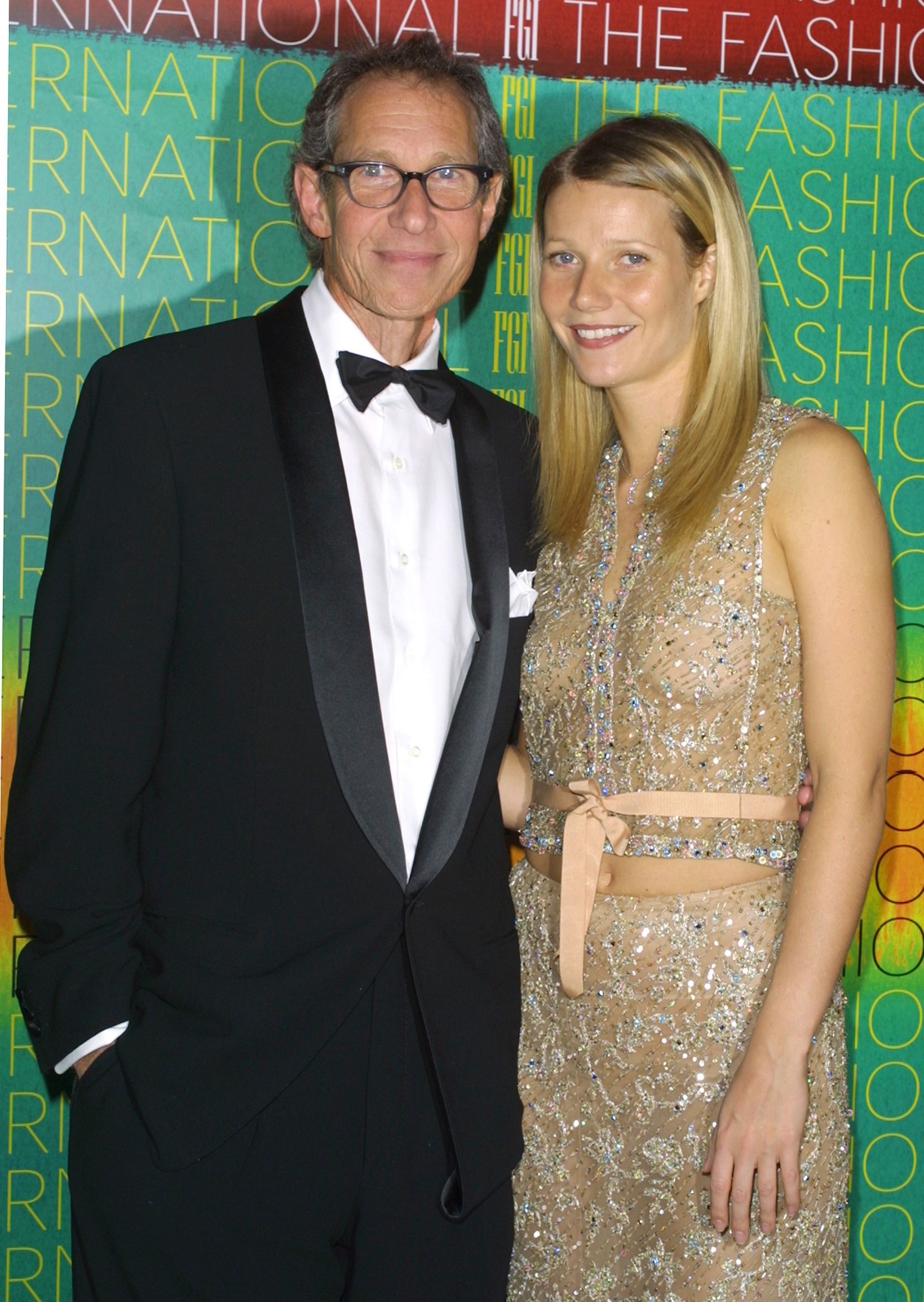 Gwyneth Paltrow y su padre Bruce Paltrow.