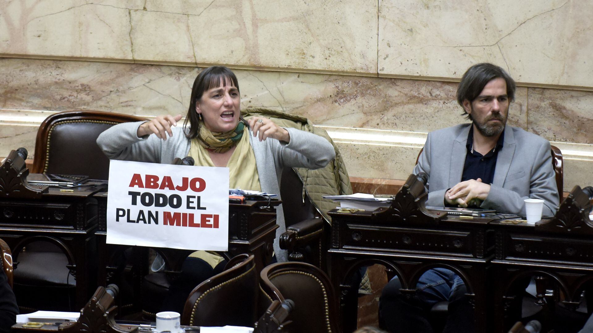 debate la Ley Bases en la Cámara de Diputados