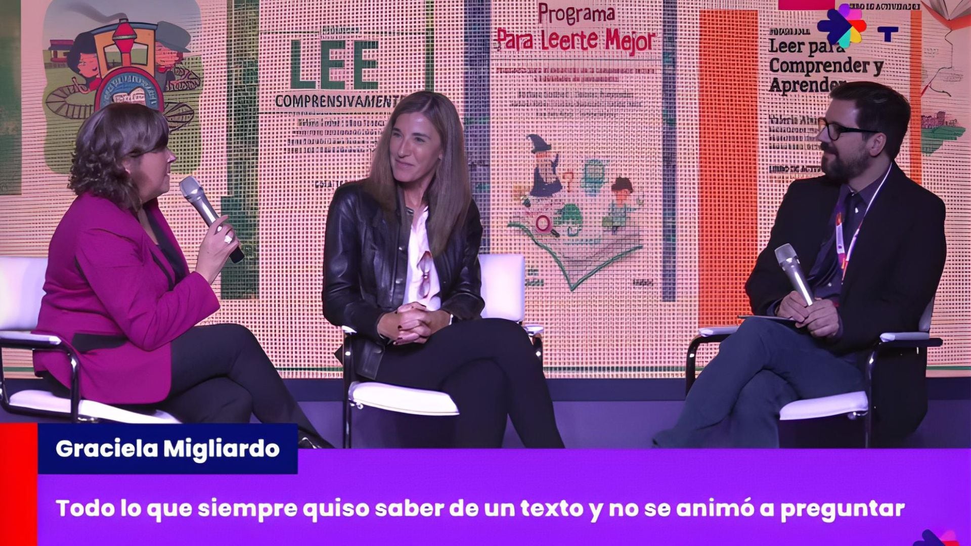 Gabriela Migilardo y Liliana Fonseca en la charla con Ticmas (Captura de pantalla)