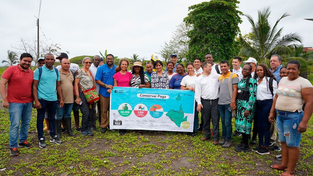 ‘Conservar Paga’ llegará al Pacífico colombiano para apoyar proyectos productivos de 2.300 familias