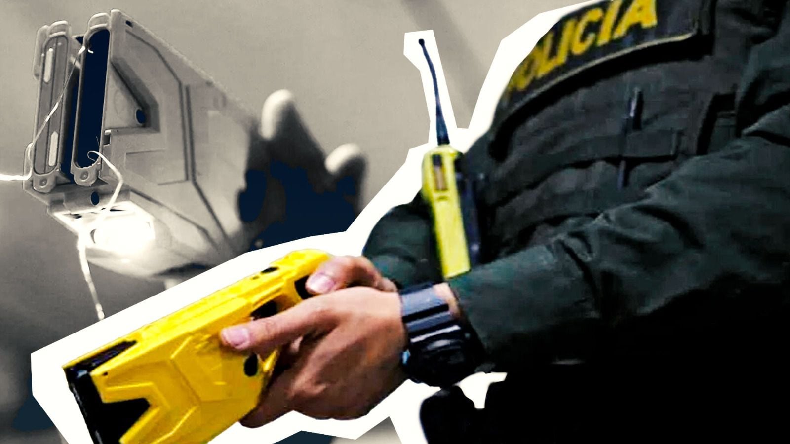 Con pistola taser la Policía redujo a abogado en Yopal