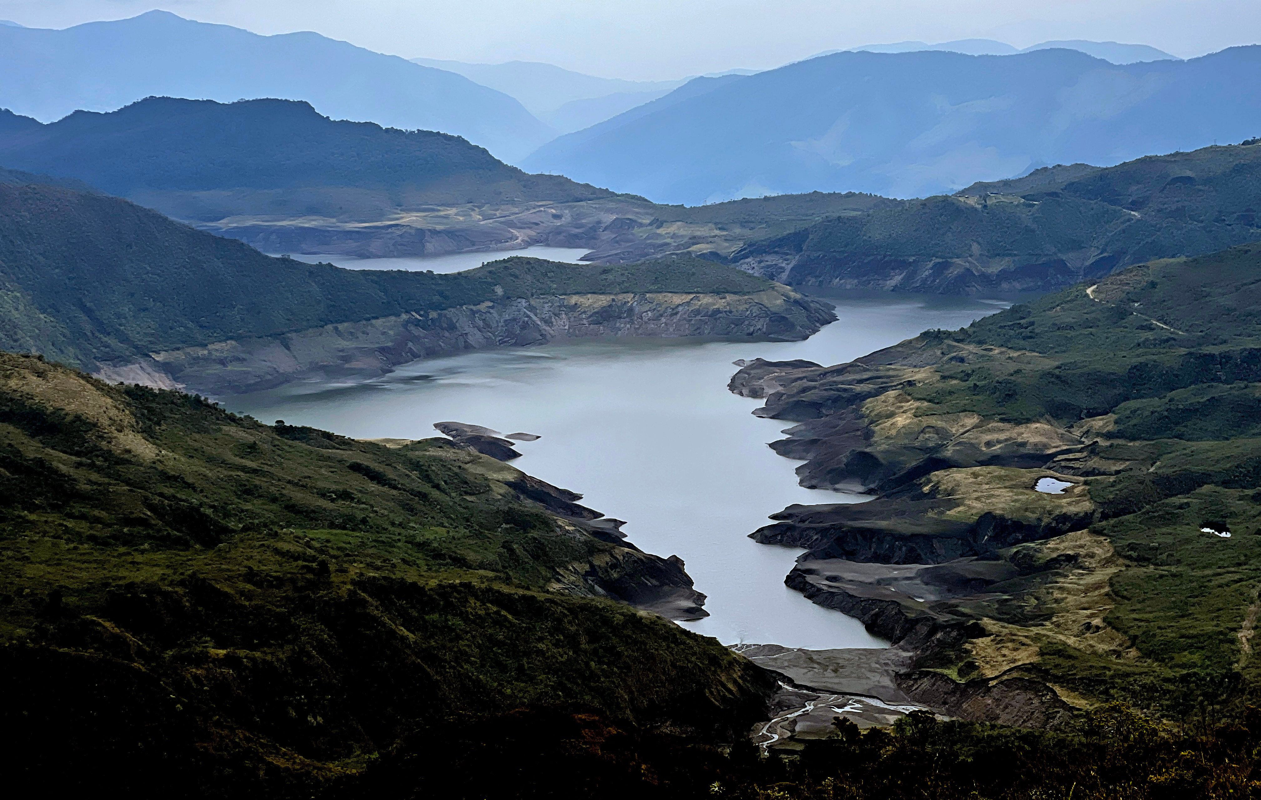 El embalse de Chuza en Fómeque, Cundinamarca, no está recuperando su nivel según lo esperado - crédito Acueducto de Bogotá