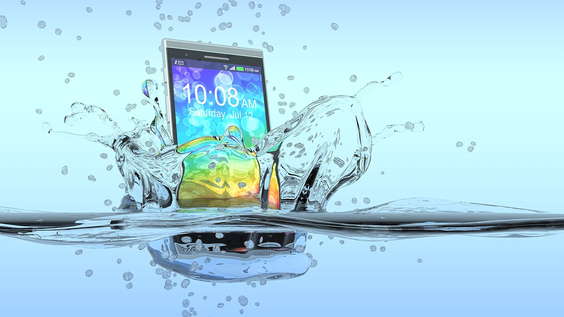 Así se recomienda secar un celular que cayó al agua (Shutterstock)