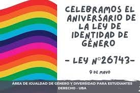 Aniversario Ley Identidad de Género