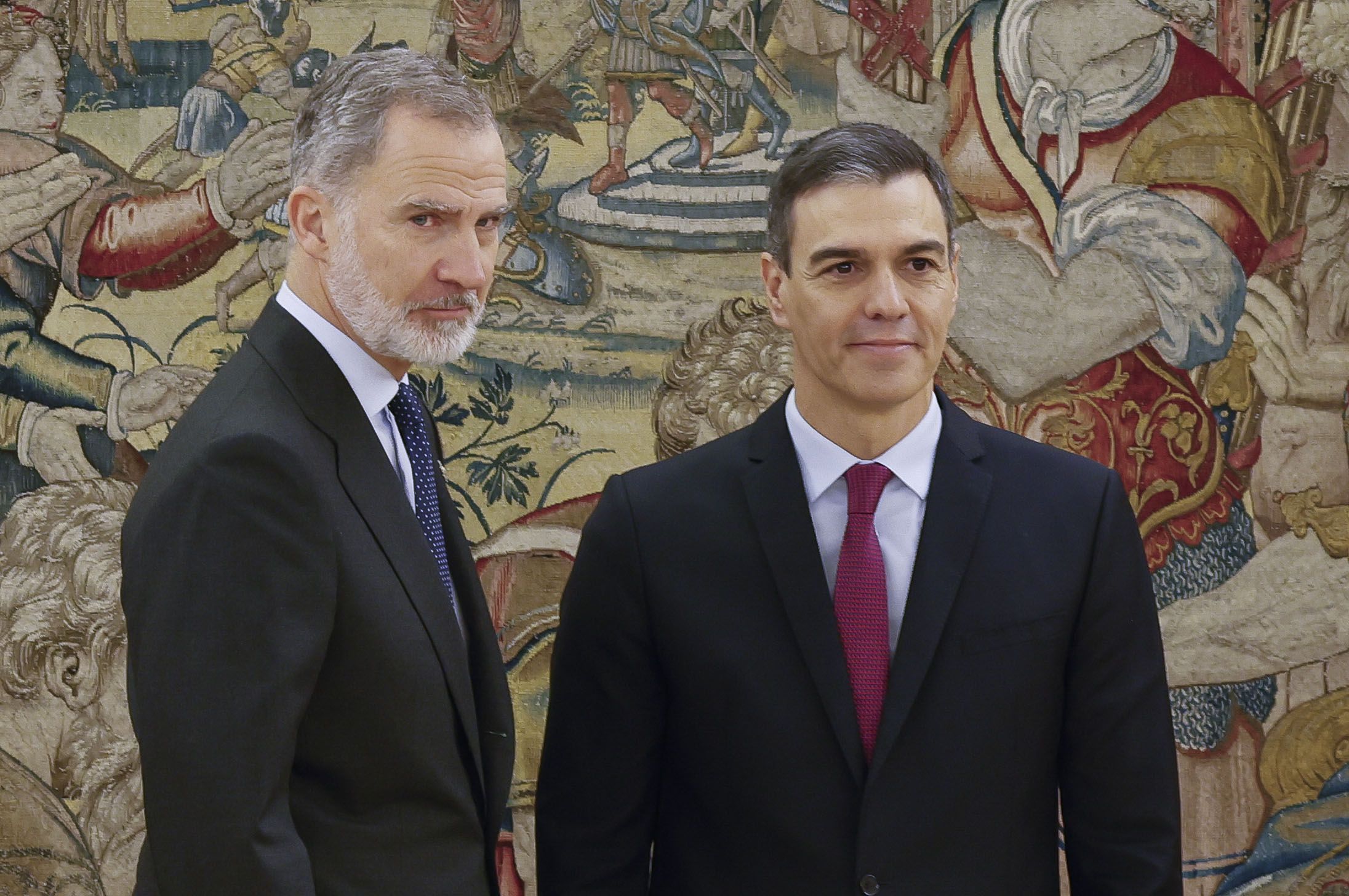 Felipe VI y Pedro Sánchez