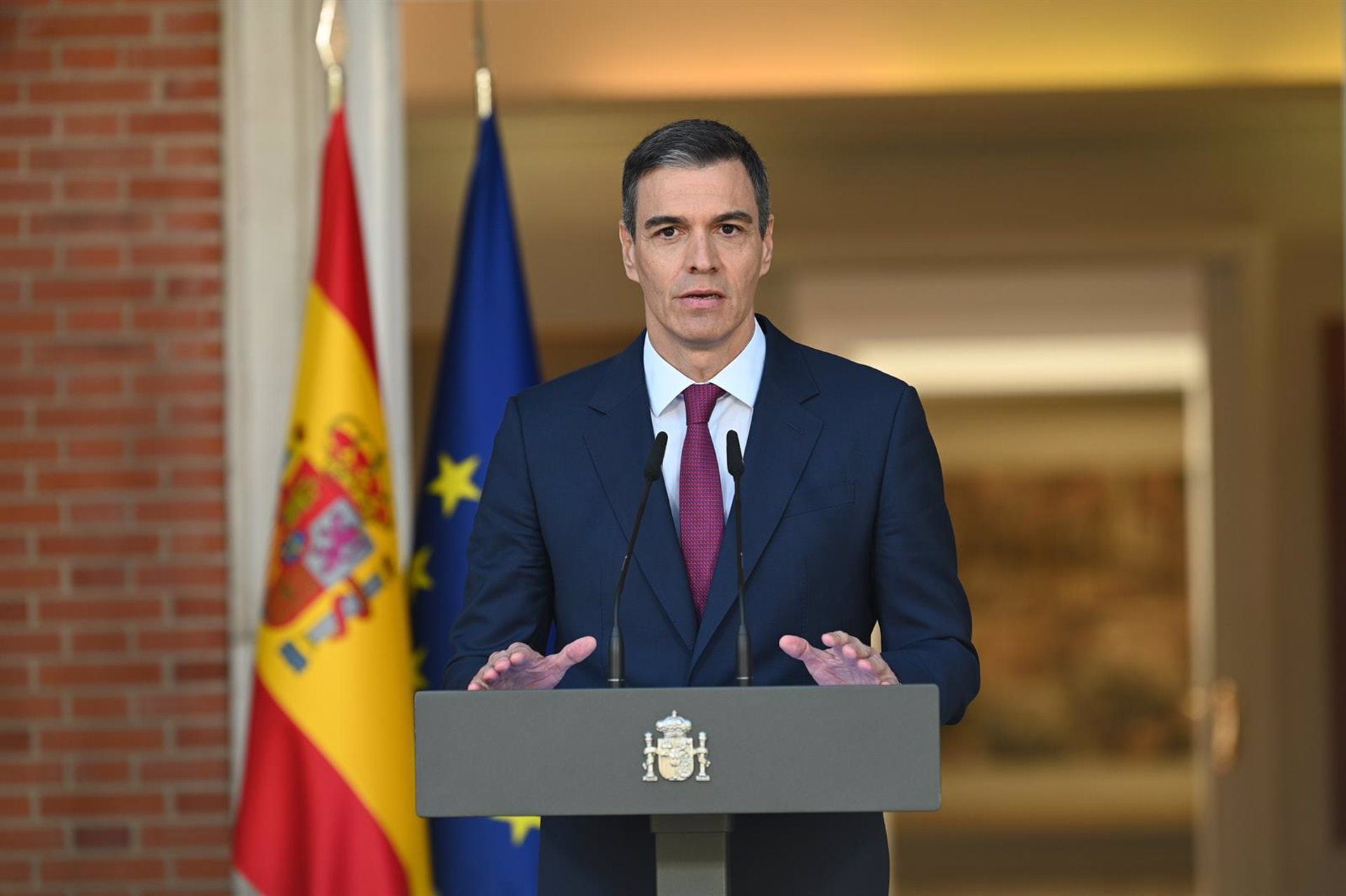 El presidente del Gobierno, Pedro Sánchez (Moncloa)
