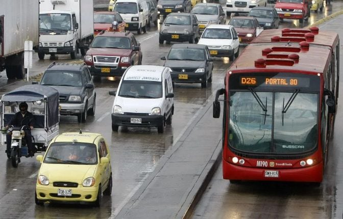 Avenida Caracas-Bogotá-Colombia