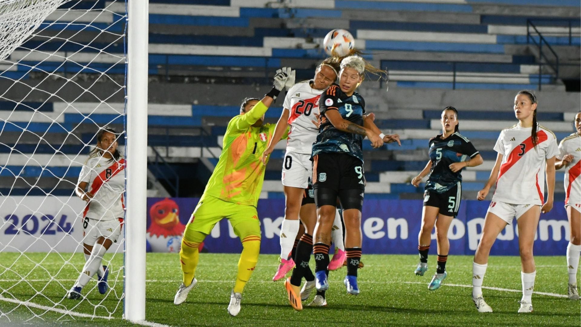 Cómo quedó Perú vs Argentina por hexagoanal final del Sudamericano Femenino sub 20 2024.