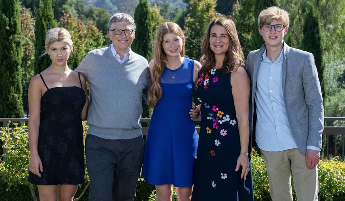 Los hijos de Bill Gates, Jennifer, Rory, y Phoebe Gates, mantienen perfiles relativamente bajos, a pesar de ser parte de una de las familias más conocidas en el mundo de la tecnología y la filantropía. (Melinda Gates)