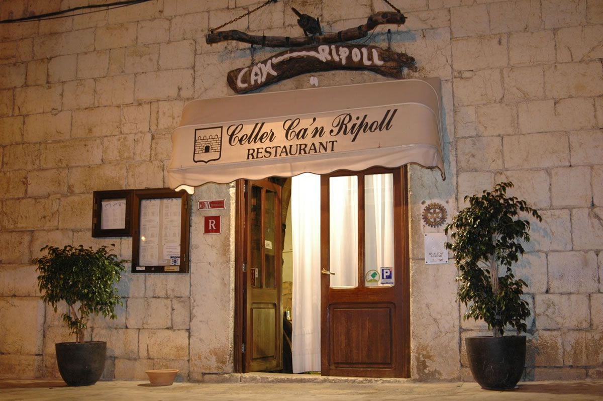 Restaurante Celler Can Ripoll, en Inca, en la isla de Mallorca