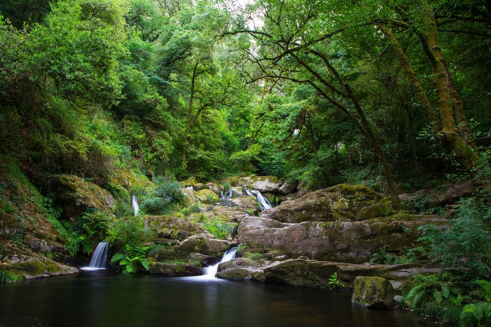 Fervenza do Toxa, Silleda, Galicia (Shutterstock).