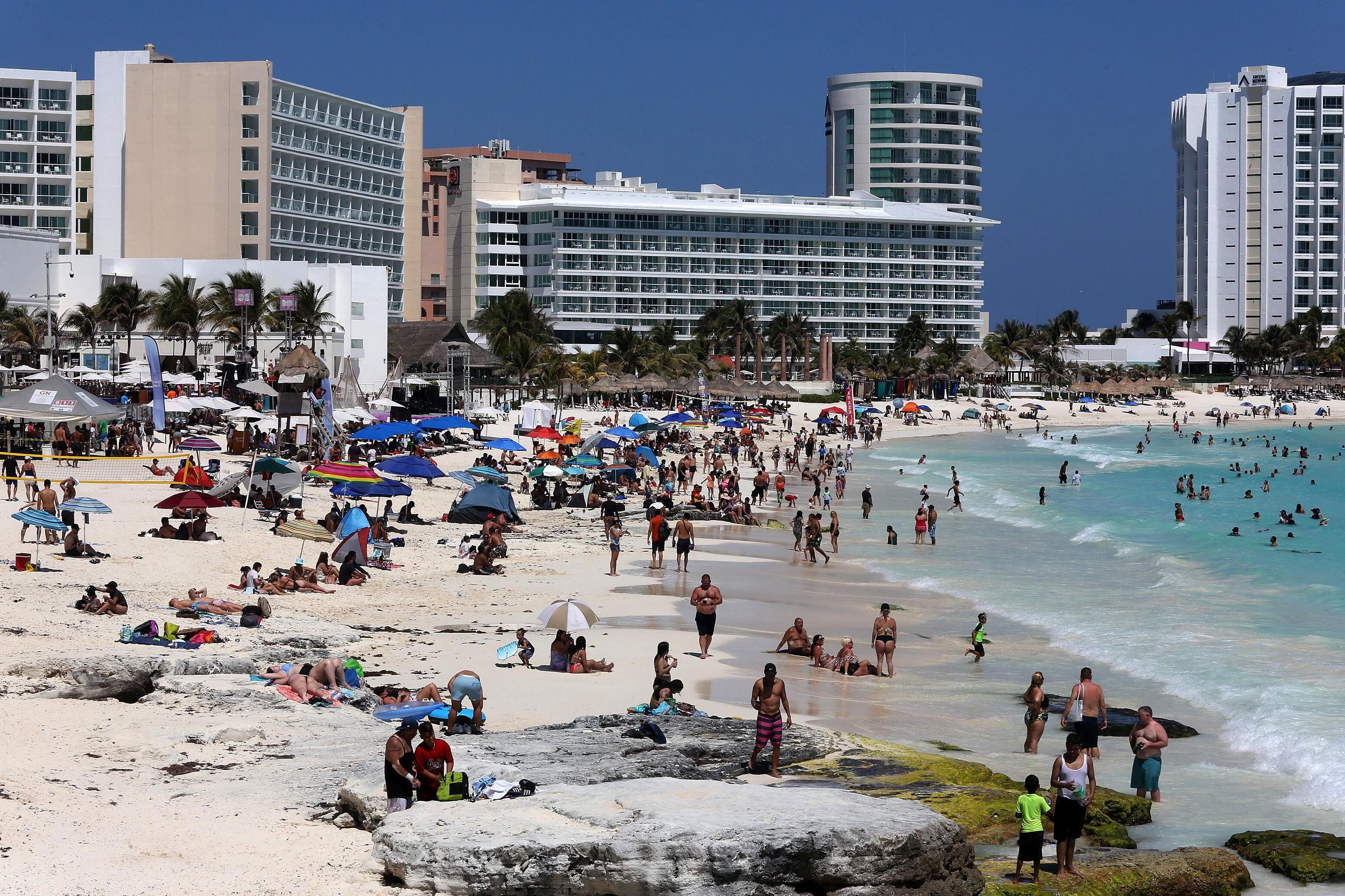 La temperatura media en Cancún es de 26 grados. (EFE)