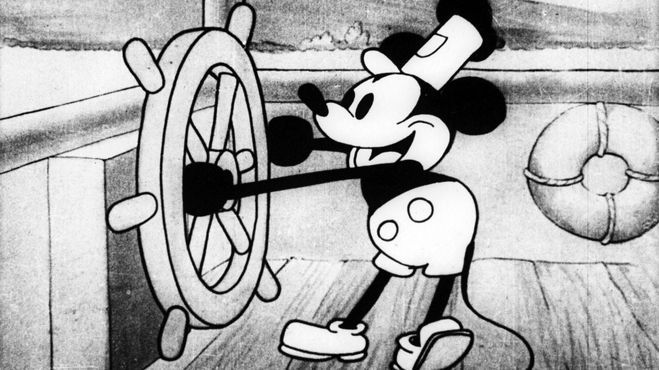 Steamboat Willie - Willie y el barco de vapor - Disney