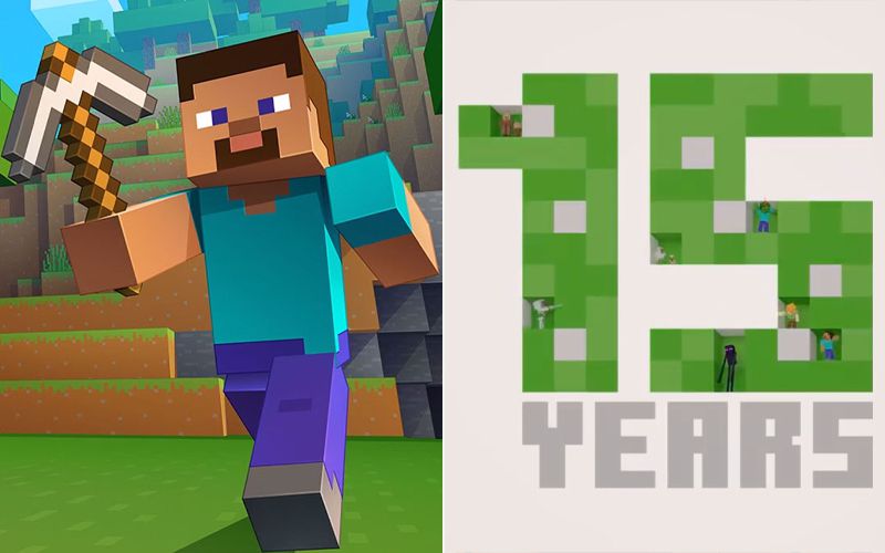 Minecraft - 15 años | Newsletter 800x500