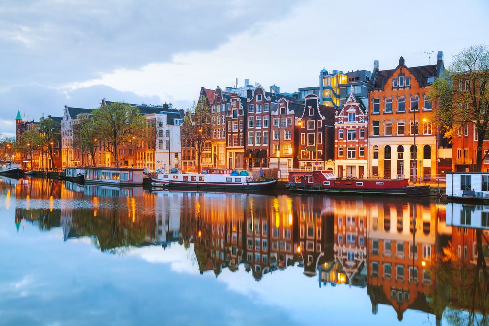 Ámsterdam, en Países Bajos (Shutterstock).