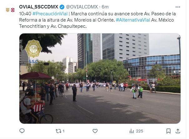 marcha día de la madre