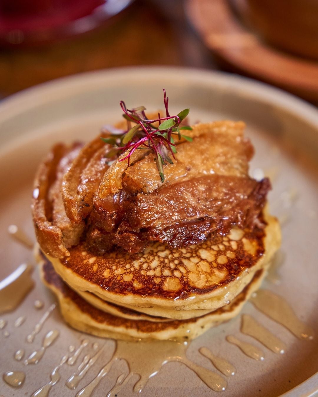 Pancakes de Londo Bistro, en Bogotá - crédito londobistro/Instagram