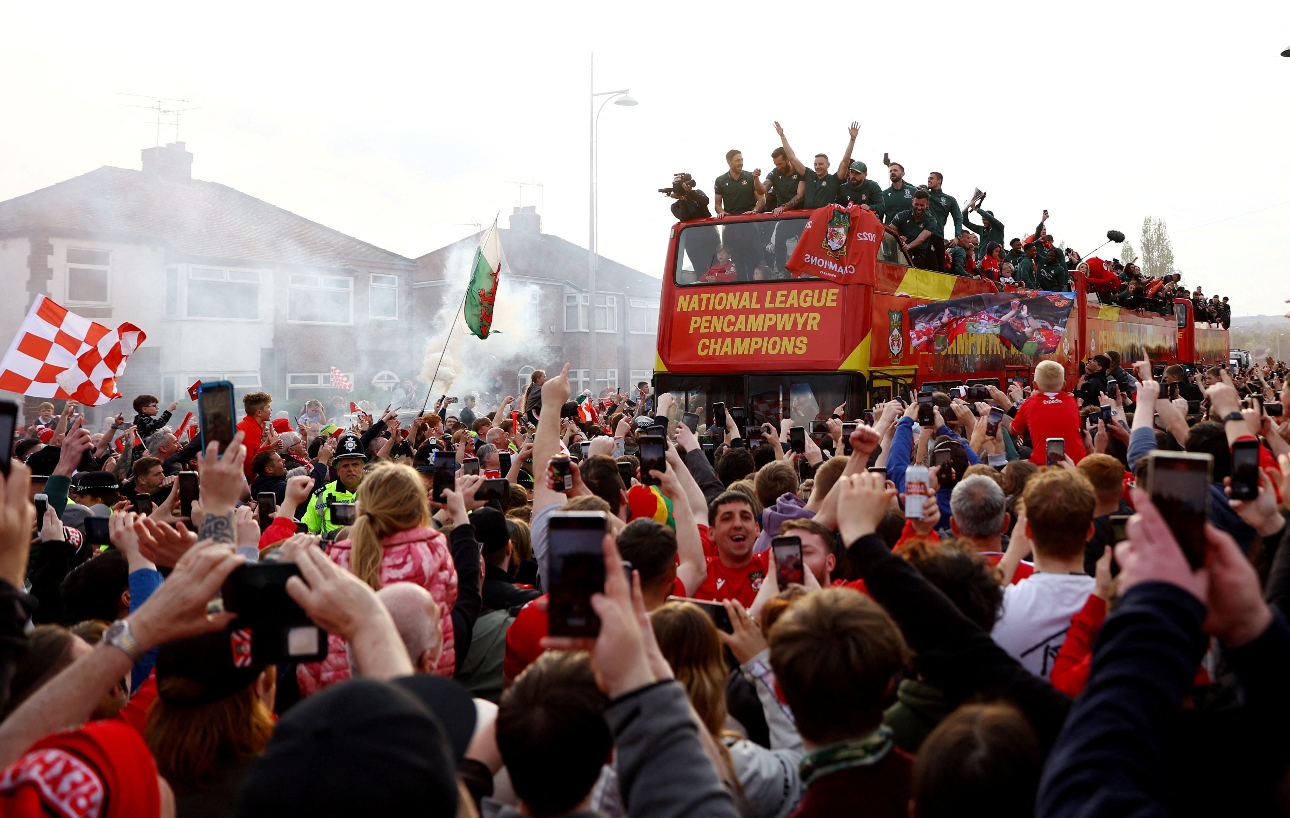 Wrexham experimenta un auge turístico sin precedentes tras el lanzamiento de un documental. (Reuters)