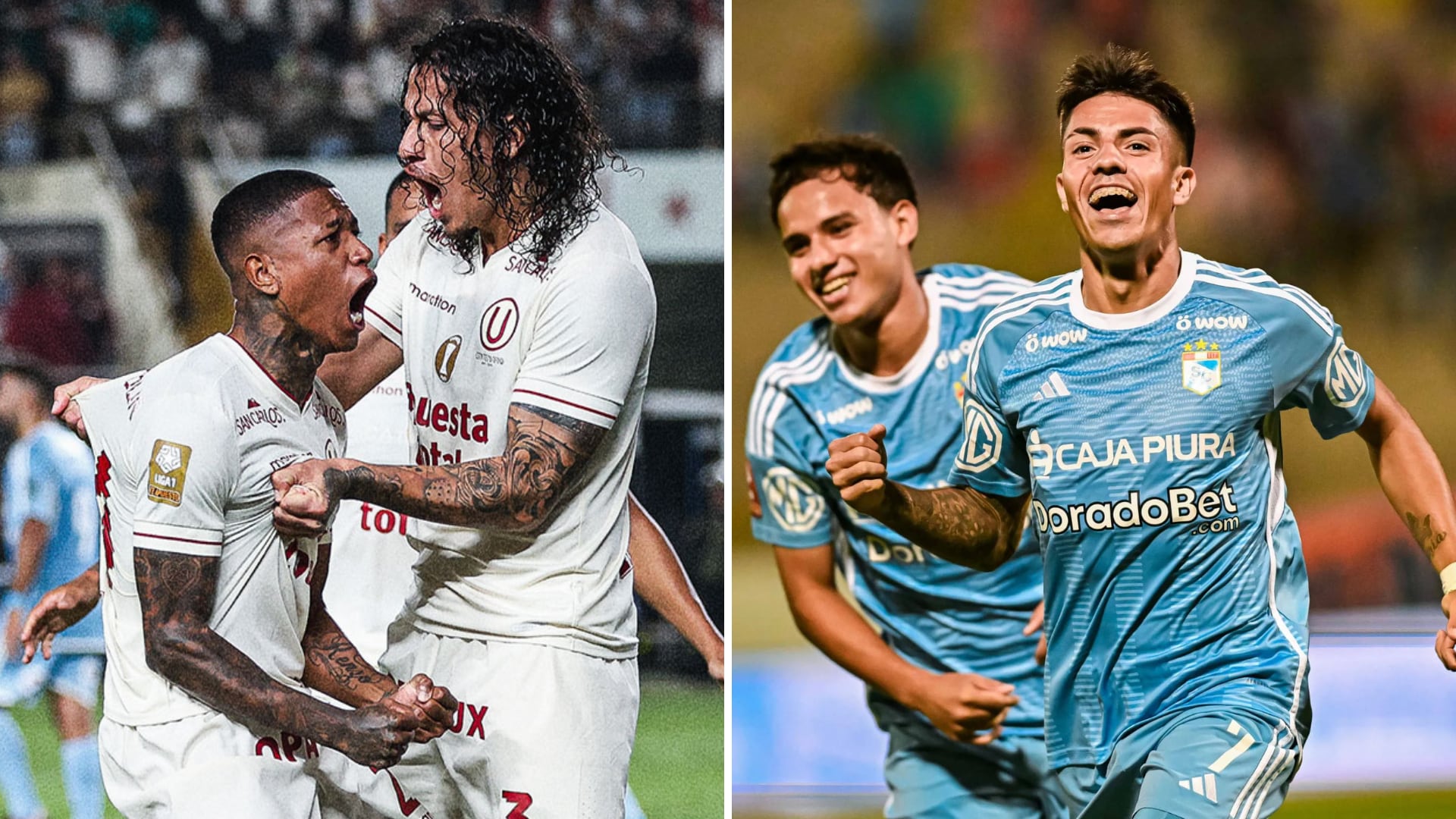 Universitario y Sporting Cristal