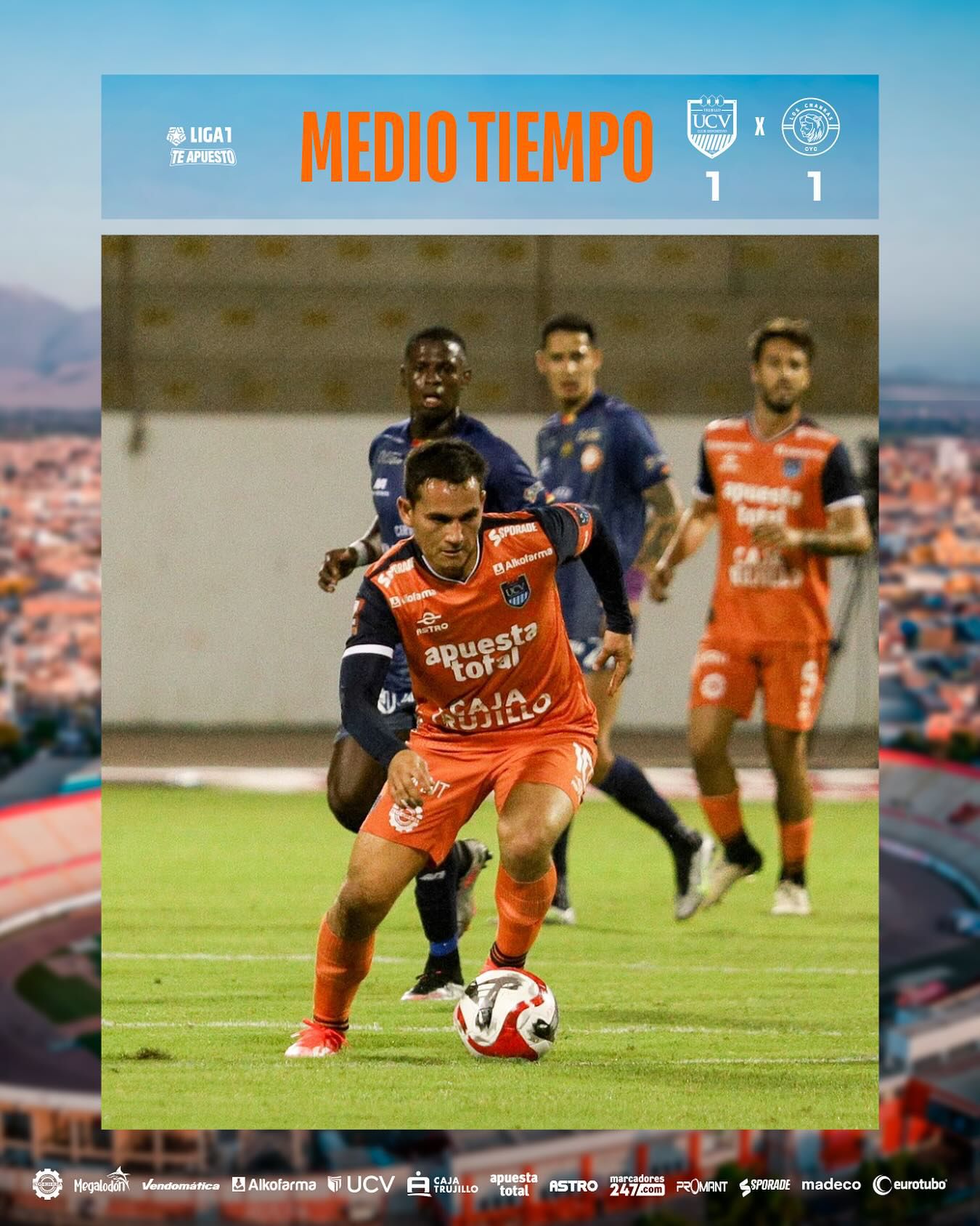 César Vallejo vs Los Chankas: partido por la Liga 1 2024