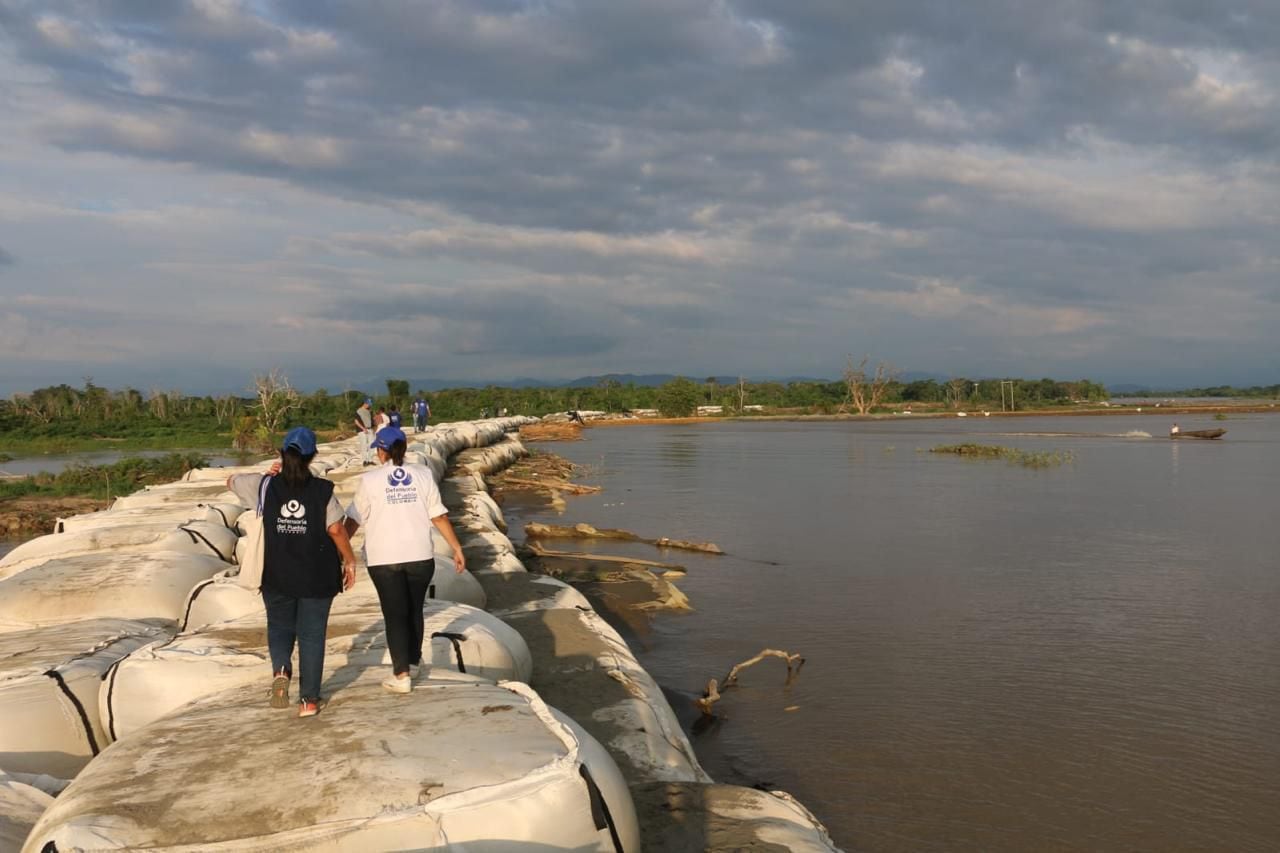 Las inundaciones han afectado gravemente cultivos como los de La Mojana. Imagen de ilustración - crédito cortesía Defensoría del Pueblo de Colombia
