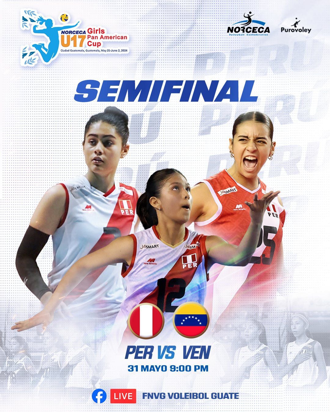 Perú vs Venezuela: partido por la semifinal de la Copa Panamericana Sub 17 2024