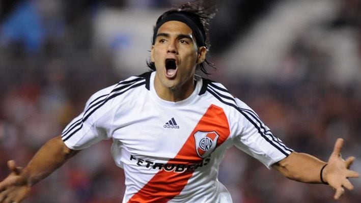 Radamel Falcao se refirió a la posibilidad de retirarse en River Plate