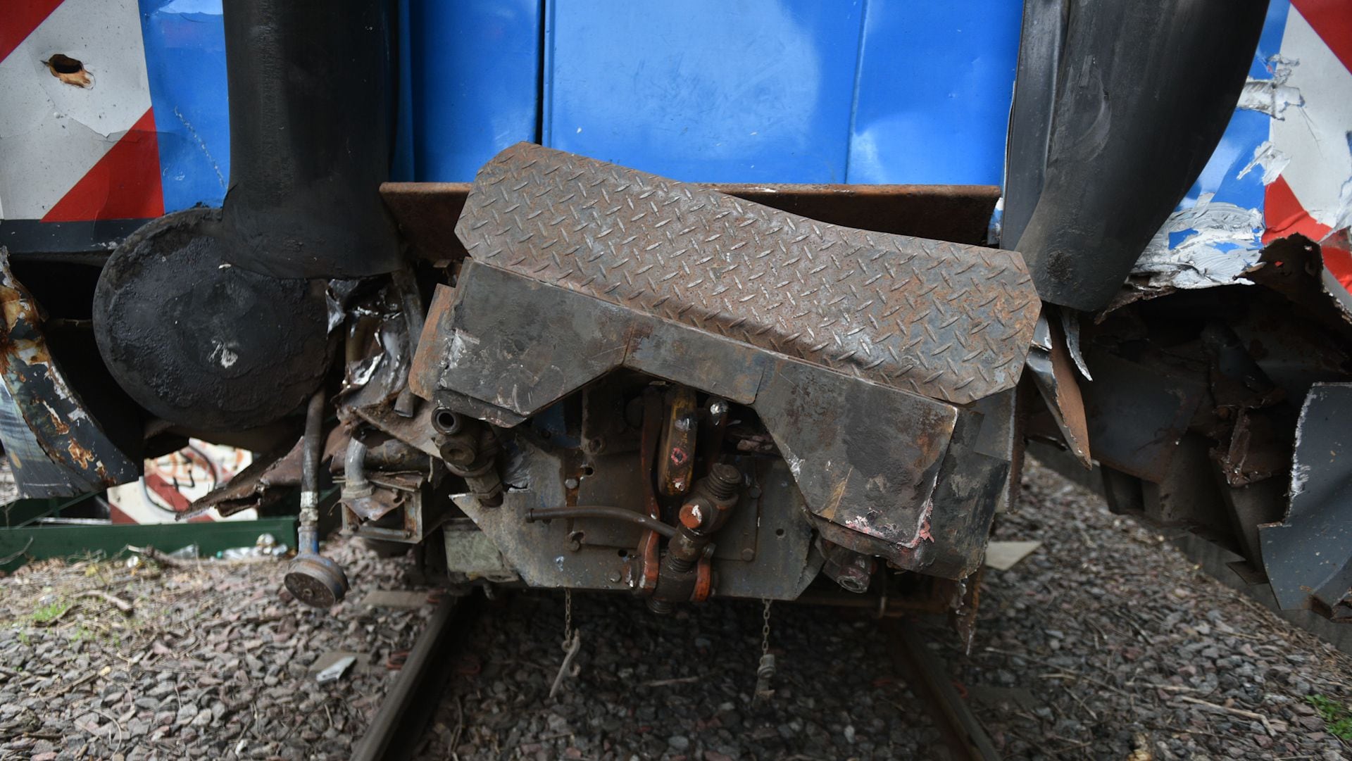 choque de trenes en Palermo