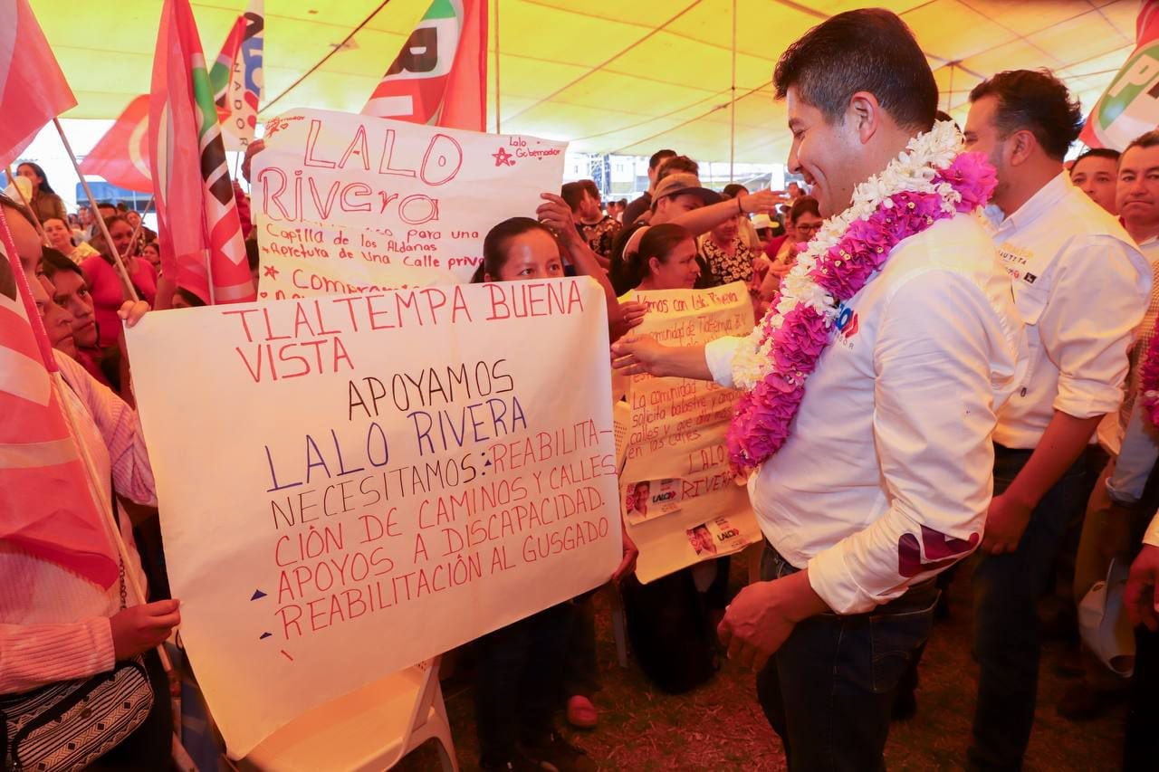 Las declaraciones del candidato fueron durante u evento público