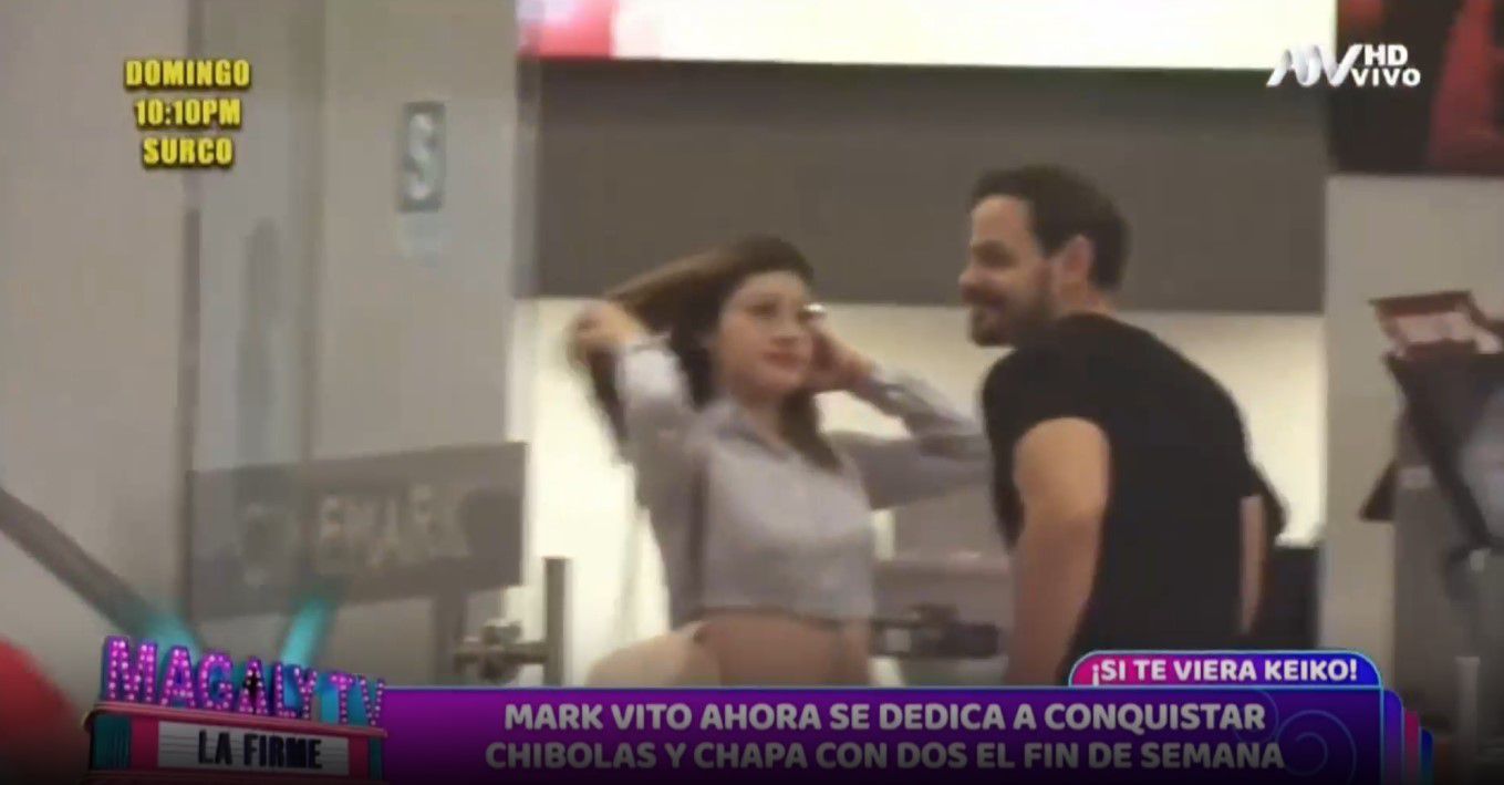 Mark Vito habría sido infiel a su pareja Sofía al salir con Mayeli: “Está jugando con mi hija”. (Captura: Magaly TV La Firme)