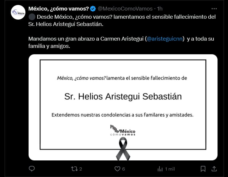 Helios Aristegui - Carmen Aristegui - México - 28 de mayo