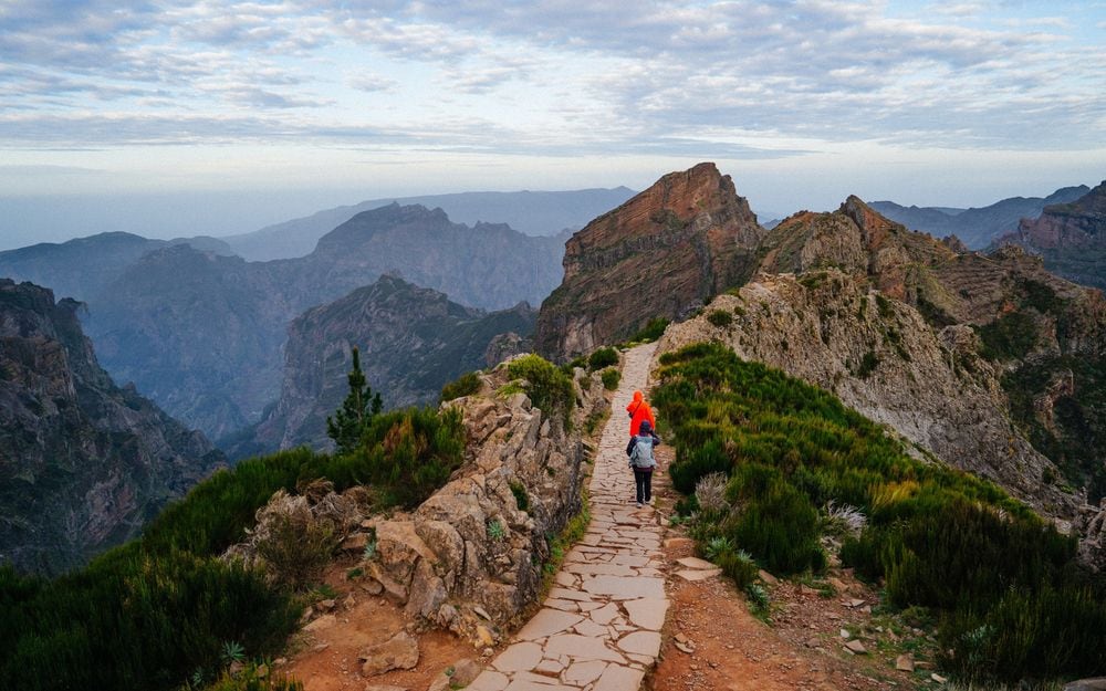 El Pico do Arieiro, en Madeira (Portugal).