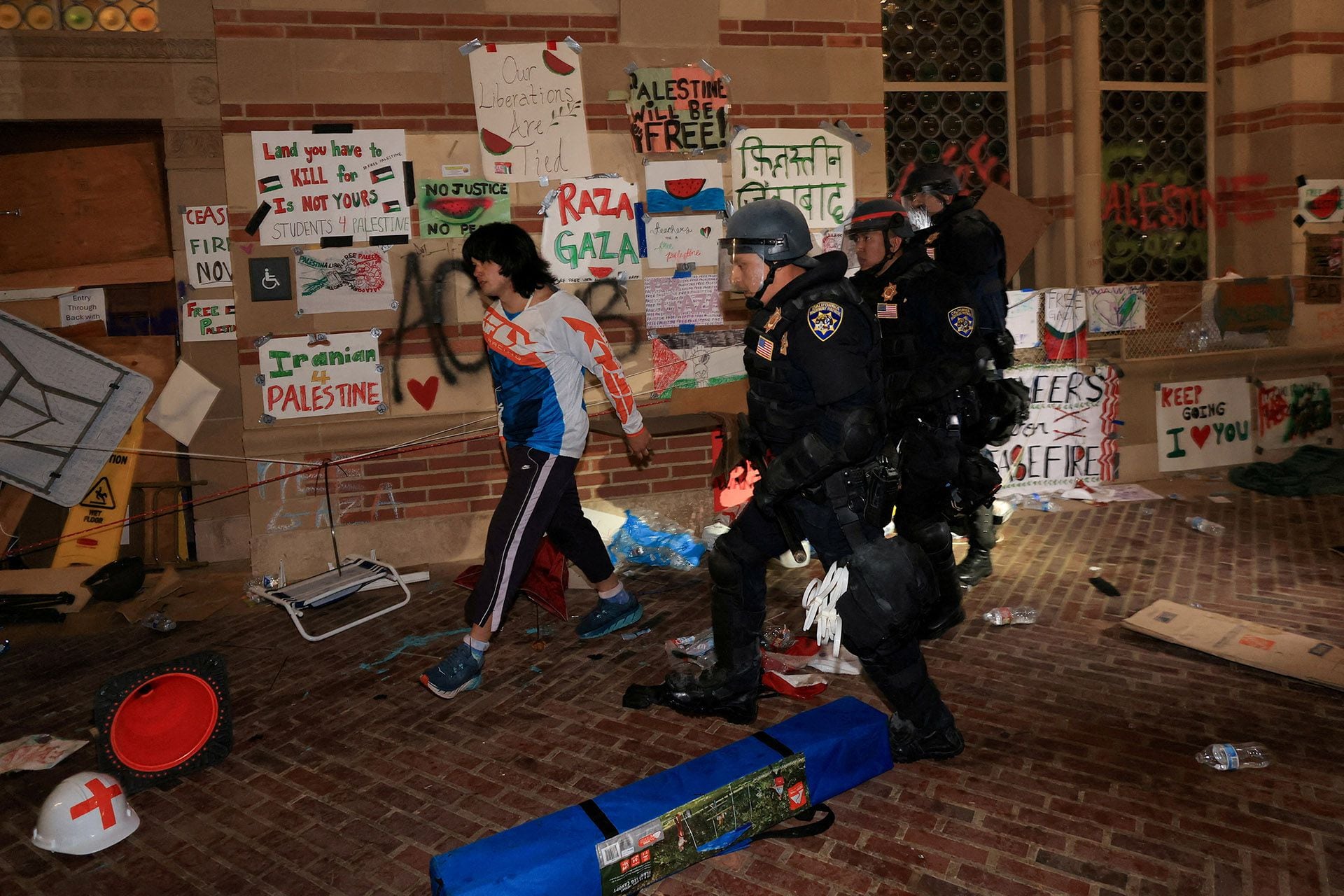 Protestas en Universidades de EEUU